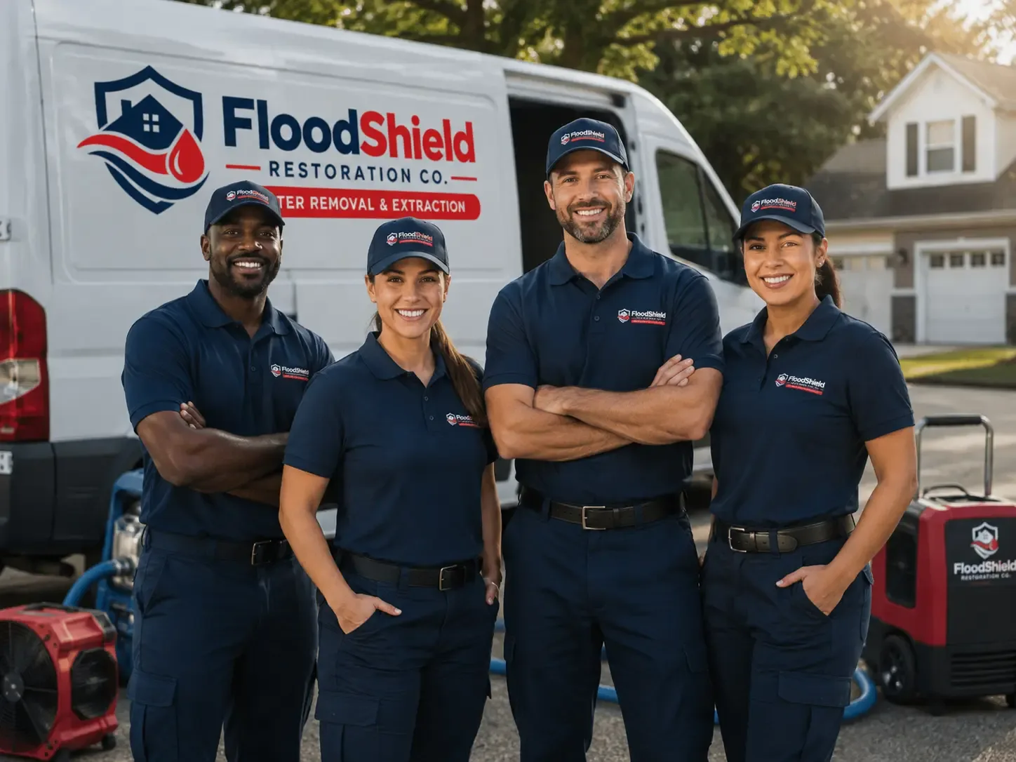 Flood Damage Restoration company in New Plymouth, OH