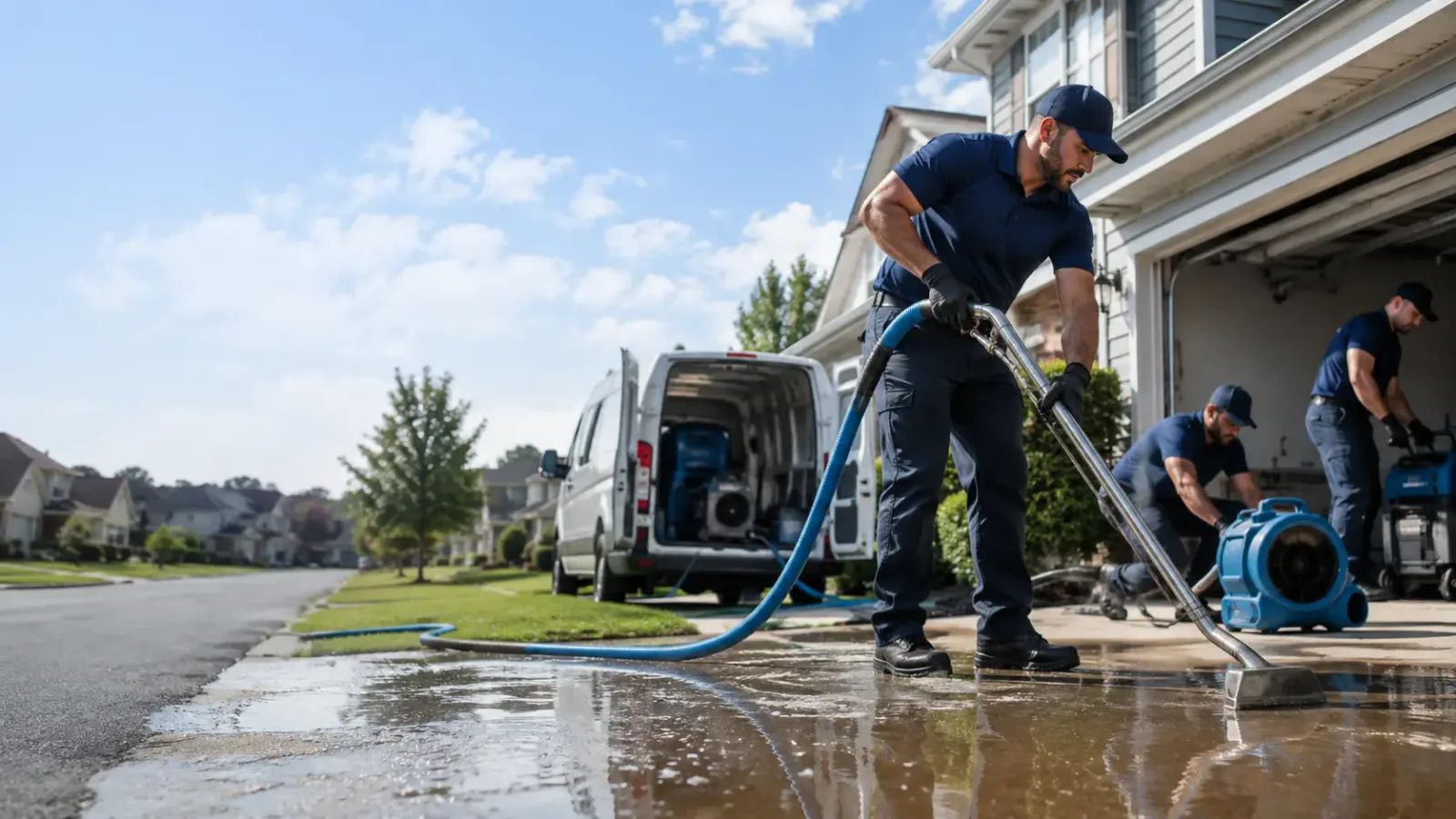 Flood Damage Restoration in New Plymouth, OH